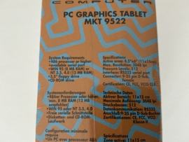 Lenco MKT 9522 draadloze Muis + Tekentablet en software NOS