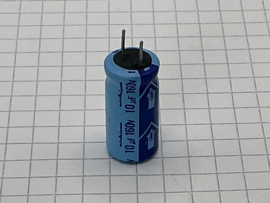 10uf 160v elco radiaal Nichicon