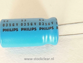 Philips 100uf 63v elco radiaal
