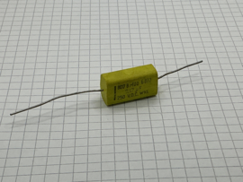 0,47uf 250 v.d.c. axiaal condensator 470nf Philips