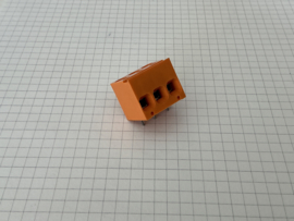 Weidmüller typ AGS 7,5/3 380V- 4mm2 printkroonsteen
