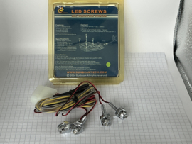 Sunbeam LED Screws green lighting effect NOS