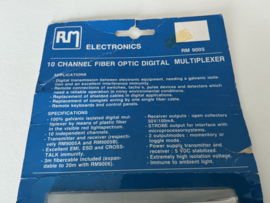 10 Channel Fiber Optic Digital Multliplexer RM 9005