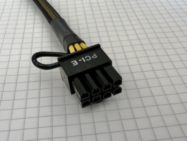 PCI-E VGA card power adapter 6P male to 8P female