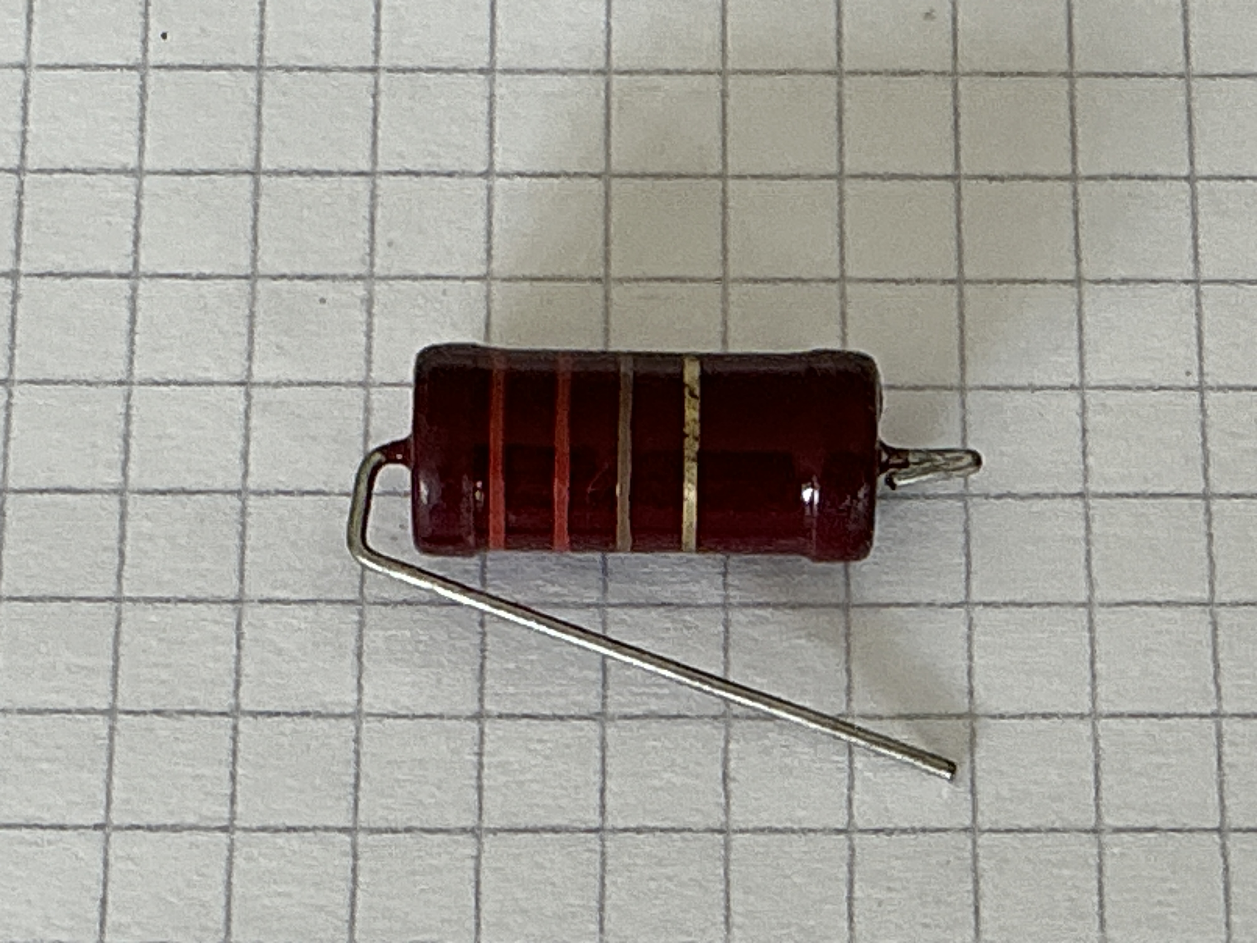 220 Ohm Piher 2W weerstand  radiaal