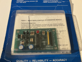 RM RS232 to 8 digital I/O converter module