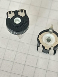 Piher carbon adjustment potentiometer 100K horizontal