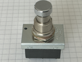 Voetschakelaar ON-ON 6A 250V made in Japan (gitaar effect)