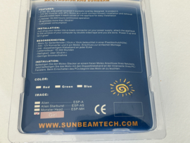 Sunbeam EL Side panel 12v Girl (100mm x 100mm)