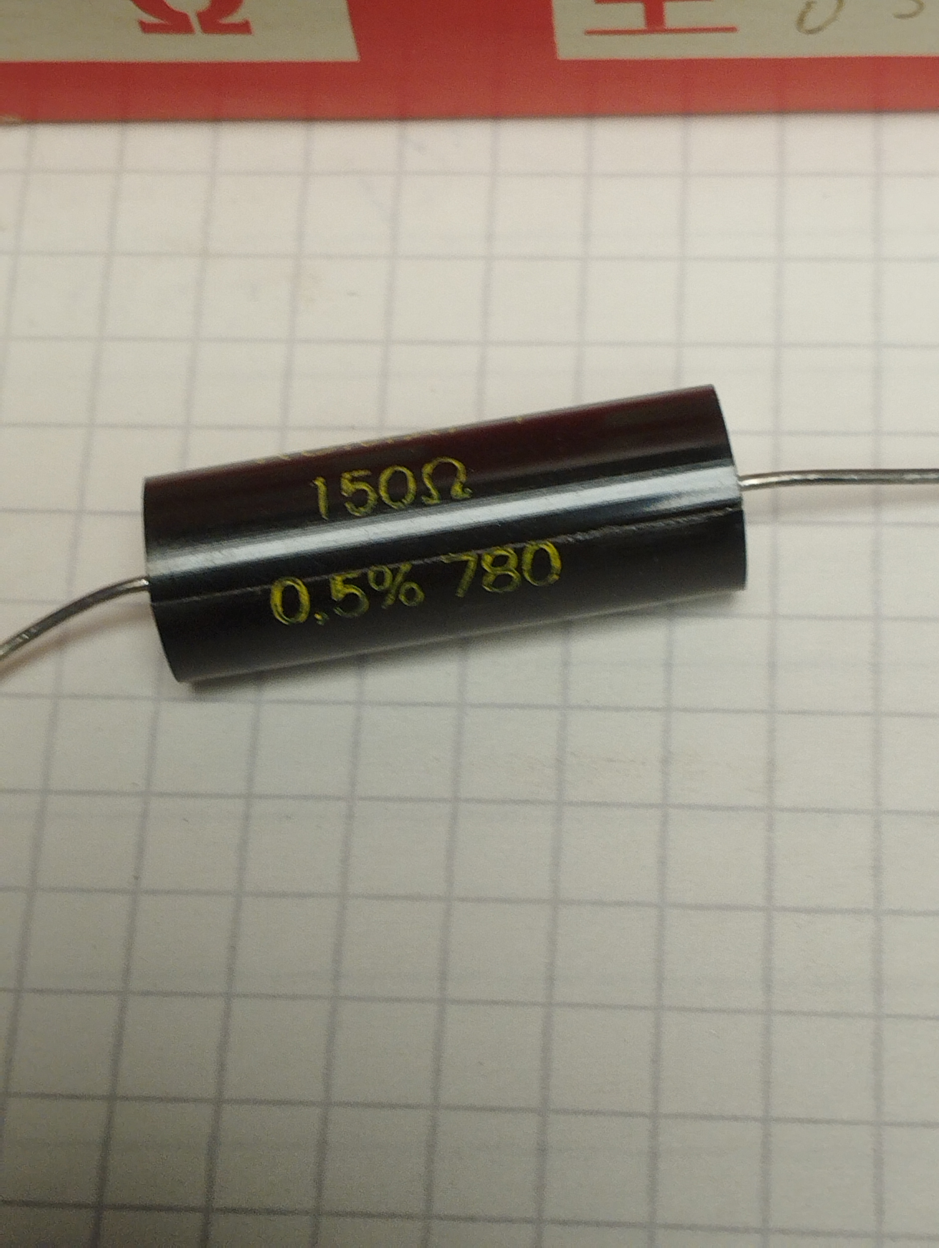 Sfernice 150 ohm 0,5% RCM (1W)