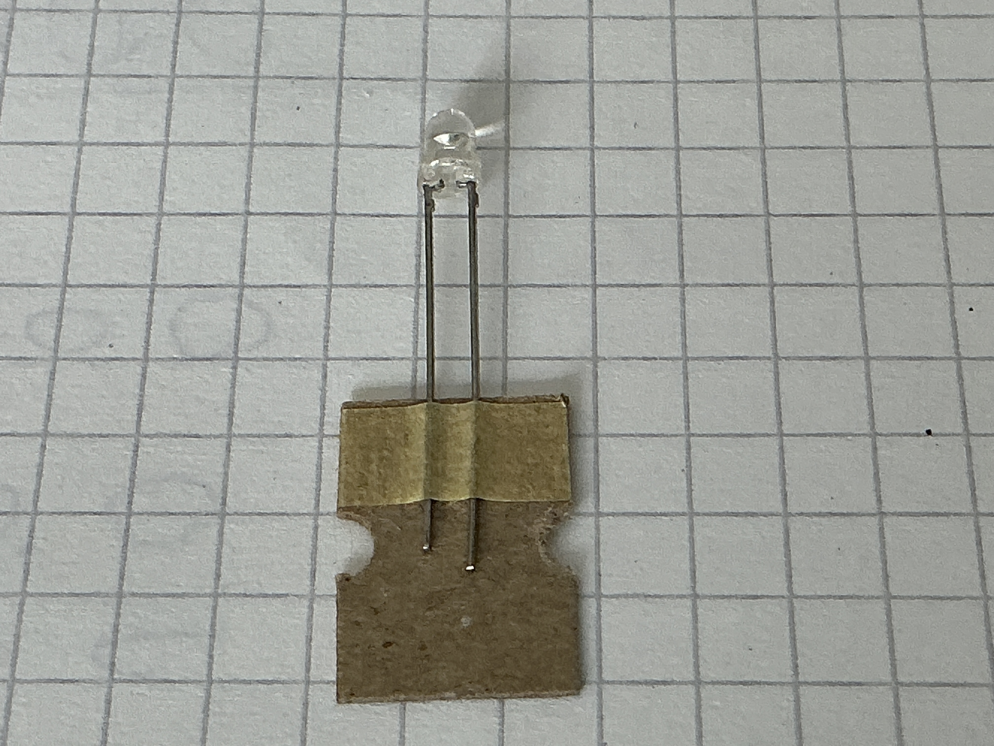 Toshiba 3mm LED clear  rood