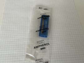 Amphenol 40p female 225F-A40-3 flat cable connector Blauw