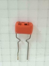 Philips 0,33uf 63v MKT 6mm orange drop