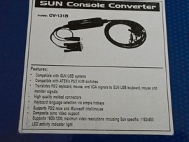Aten Converter Sun console   CV131B