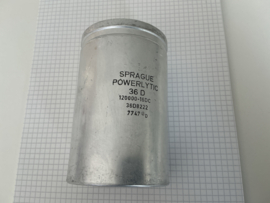 Sprague Powerlytic 36D 120000-16DC beker-elco