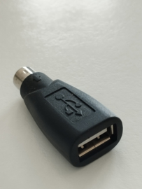 PS/2 male naar USB female adapter