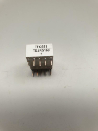 TFK TDSR5160 H LED digit 7 segment display rood