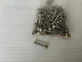 M2.5 x 20mm schroef + moer high-end (100 stuks)