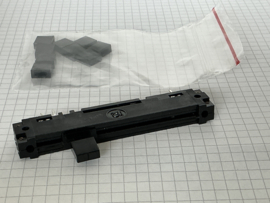 Knop voor schuifpotmeter 10mm zwart  10stuks