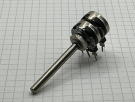 10K Log 3mm as stereo potmeter metaal
