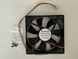 Titan TFD-12025M12B 120mm fan 12V 0,34A