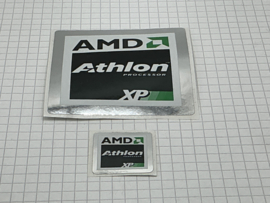 AMD Athlon XP case badge stickerset