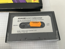 BBC Acorn software datacassette 3X