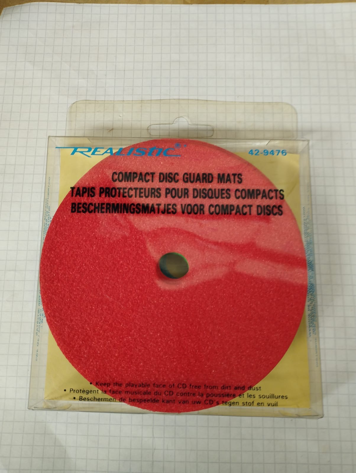 Compact disc guard mats 10pcs per pack