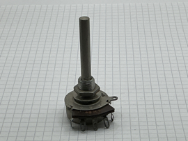 13M Lin potmeter 6mm as metaal Elrado