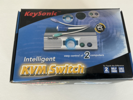 Keysonic KVM Switch for 2x PC PS/2 and VGA monitor