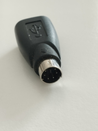 PS/2 male naar USB female adapter