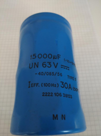 Philips)Vishay Elco 15000uf 63V (30A) groot model