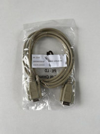 AK 2305 Seriële RS232 kabel 9p female - male 1,80m