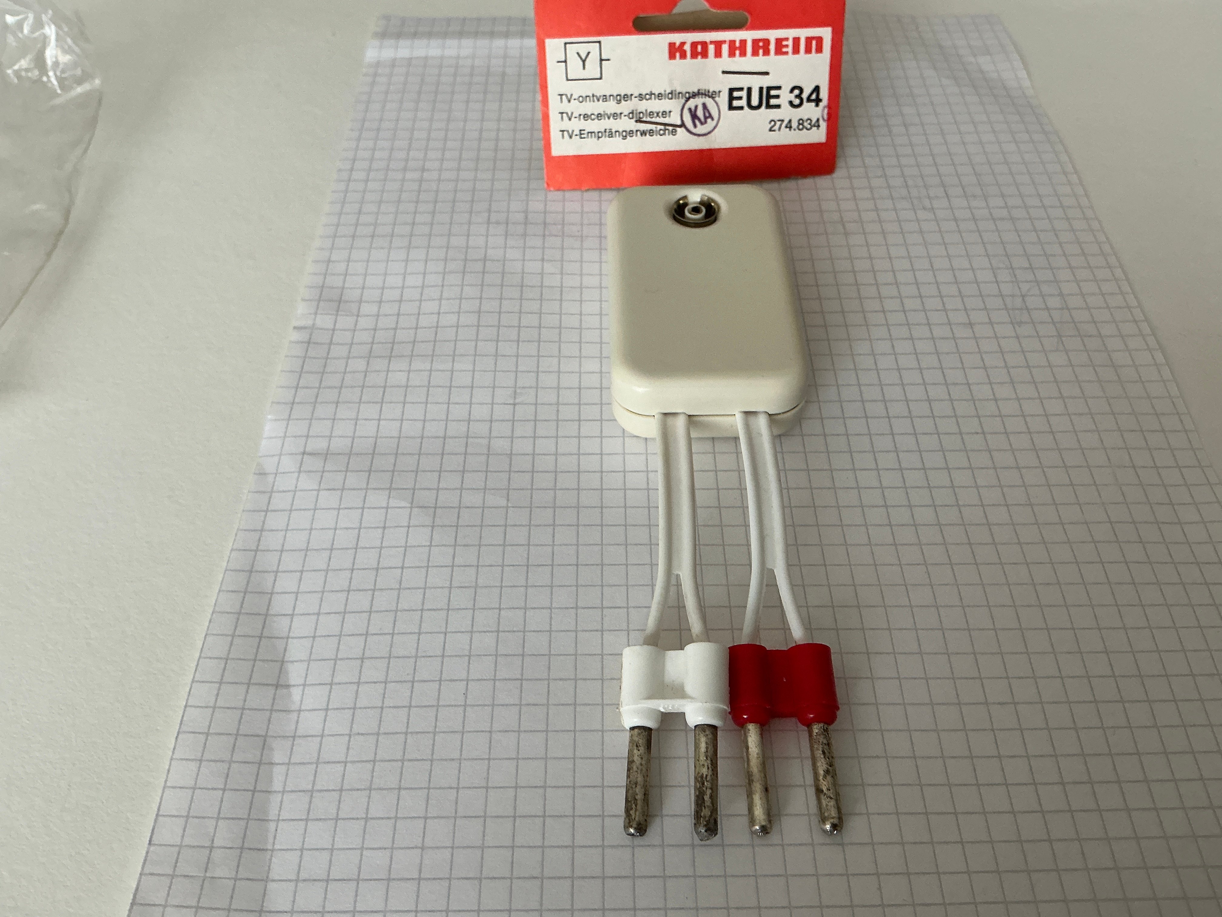TV ontvanger schedingsfilter EUE34