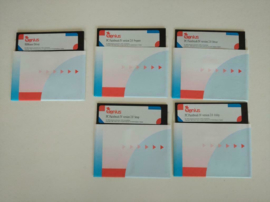 5,25 floppy disk DD NOS Genius software set  5 disks