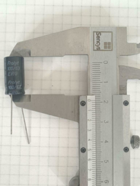 Frolyt 100uf 63v audio elco 20mmx10mm 5mm steek