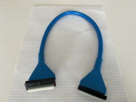 Akasa rounded floppy cable blue 45CM 34P