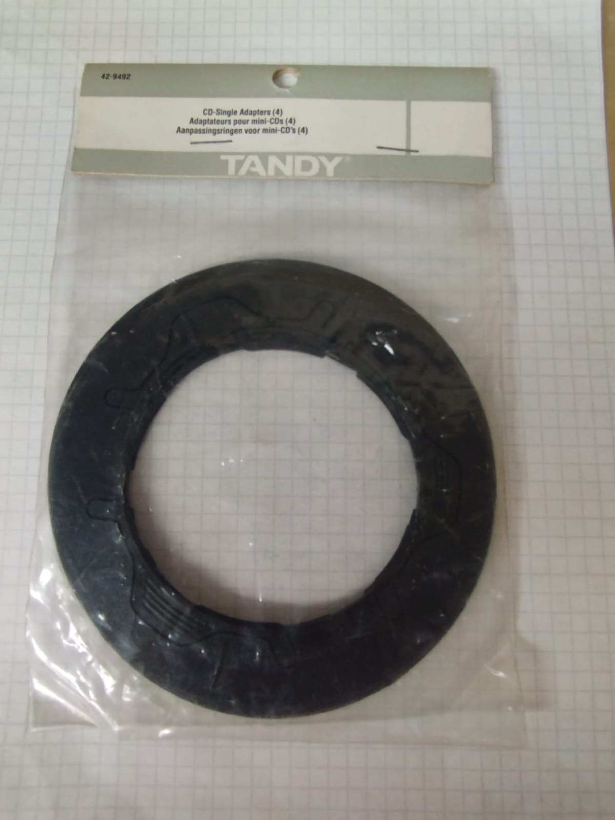 Tandy CD-single adapter per 4pcs