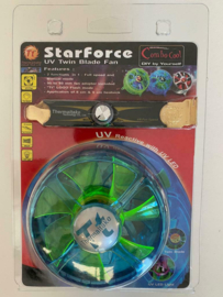 Thermaltake Starforce UV Blue twin blade LED fan 12V 3Pin