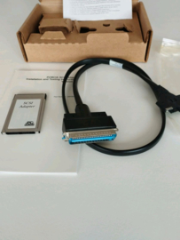 Future Domain OEM PCMCIA SCSI II adapter for notebook.