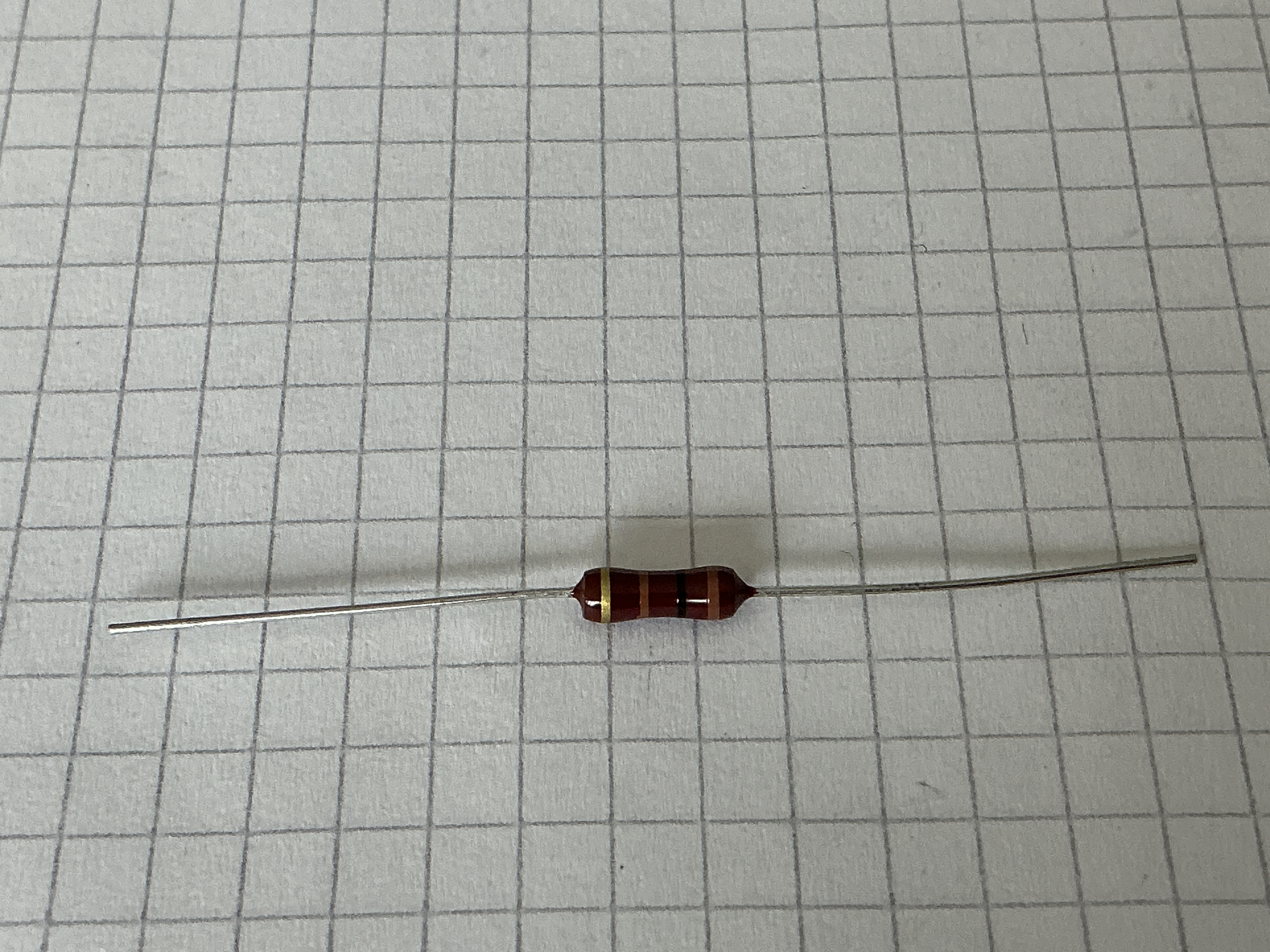 100 Ohm 0,5W weerstand 5%