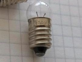 Philips 6v 0,05A E10 lampje NOS