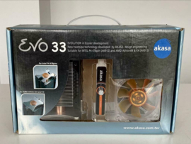 Akasa Evo 33 heatpipe cooler for AMD Athlon64 & FX (AK913)