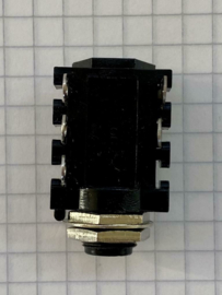 6,3mm Jack stereo chassisdeel female