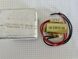 Trafo input: 220 output: 6V 0,5A 58-12812-04