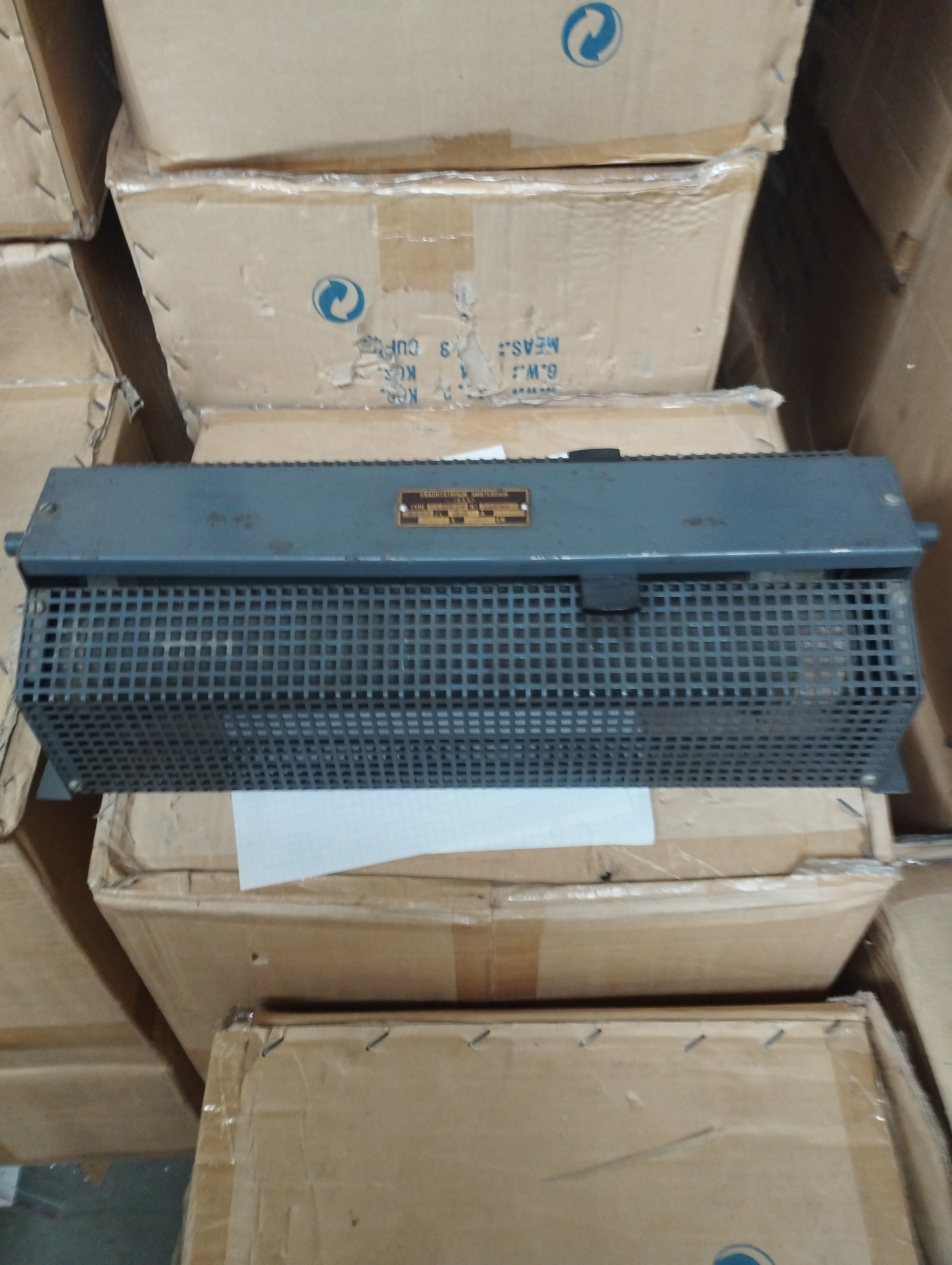 Regelbare testweerstand 6K25 Ohm met groot vermogen
