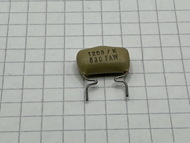 1200pf  1n2  10 630AW  0,0012uf Mustard