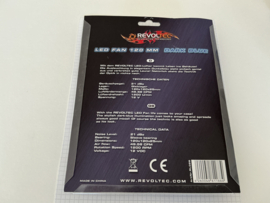 Revoltec 120mm LED FAN Dark blue 3p/4P molex