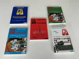 Set van 5 NL boekjes over CB 27MHz communicatie (NOS)