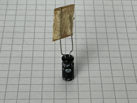 1uf 50v 5mm steek elco